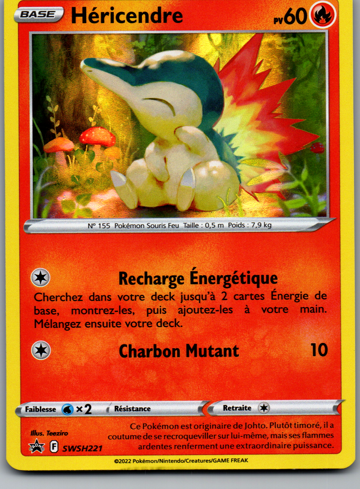 Héricendre (SWSH221) Promo Holo (Lightly Played)