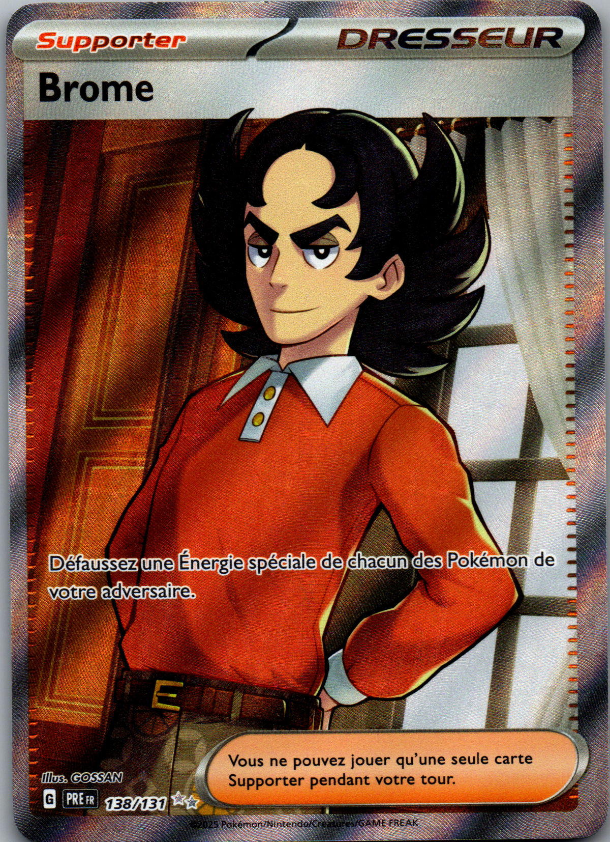Brome Ultra Rare Full Art (Évolutions Prismatiques 138/131) (Near Mint)