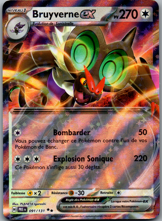 Bruyverne ex Double Rare (Évolutions Prismatiques 091/131) (Near Mint)