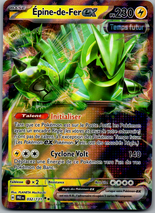 Épine-de-Fer ex Double Rare (Évolutions Prismatiques 032/131) (Near Mint)