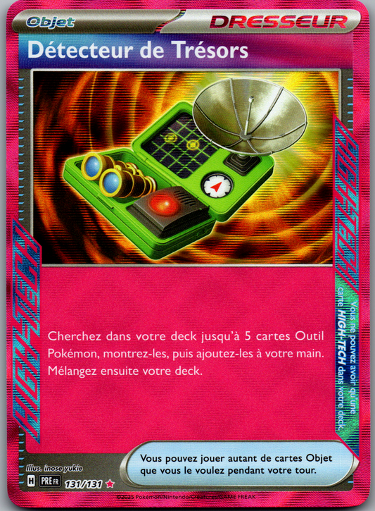 Détecteur de Trésors HIGH-TECH ACE SPEC (Évolutions Prismatiques 131/131) (Near Mint)