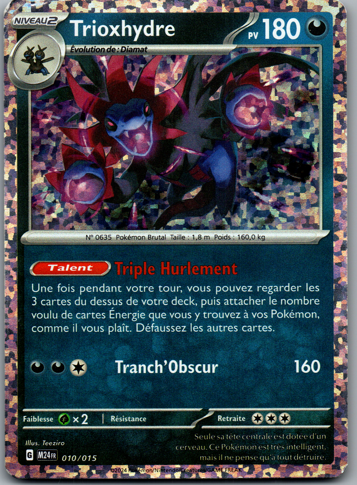 Trioxhydre (010/015) Promo Holo (Excellent)