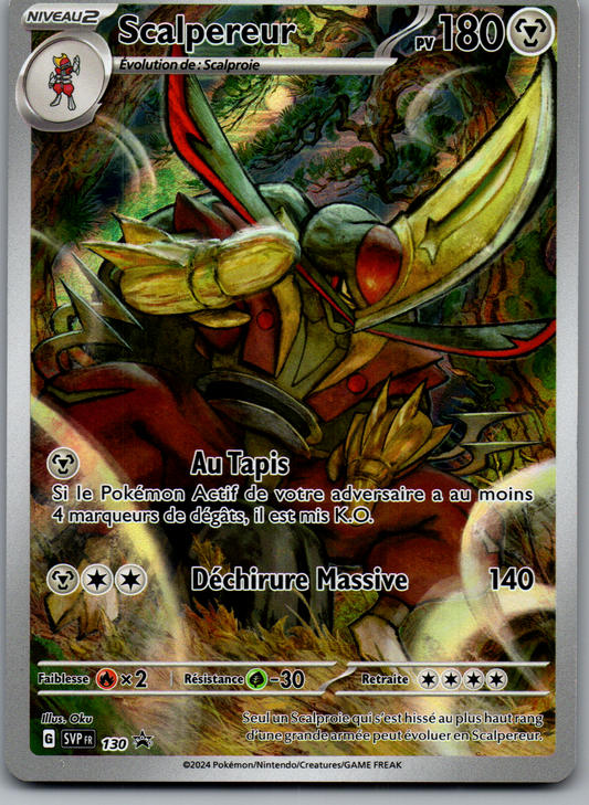 Scalpereur (SVP 130) Promo Holo (Near Mint)