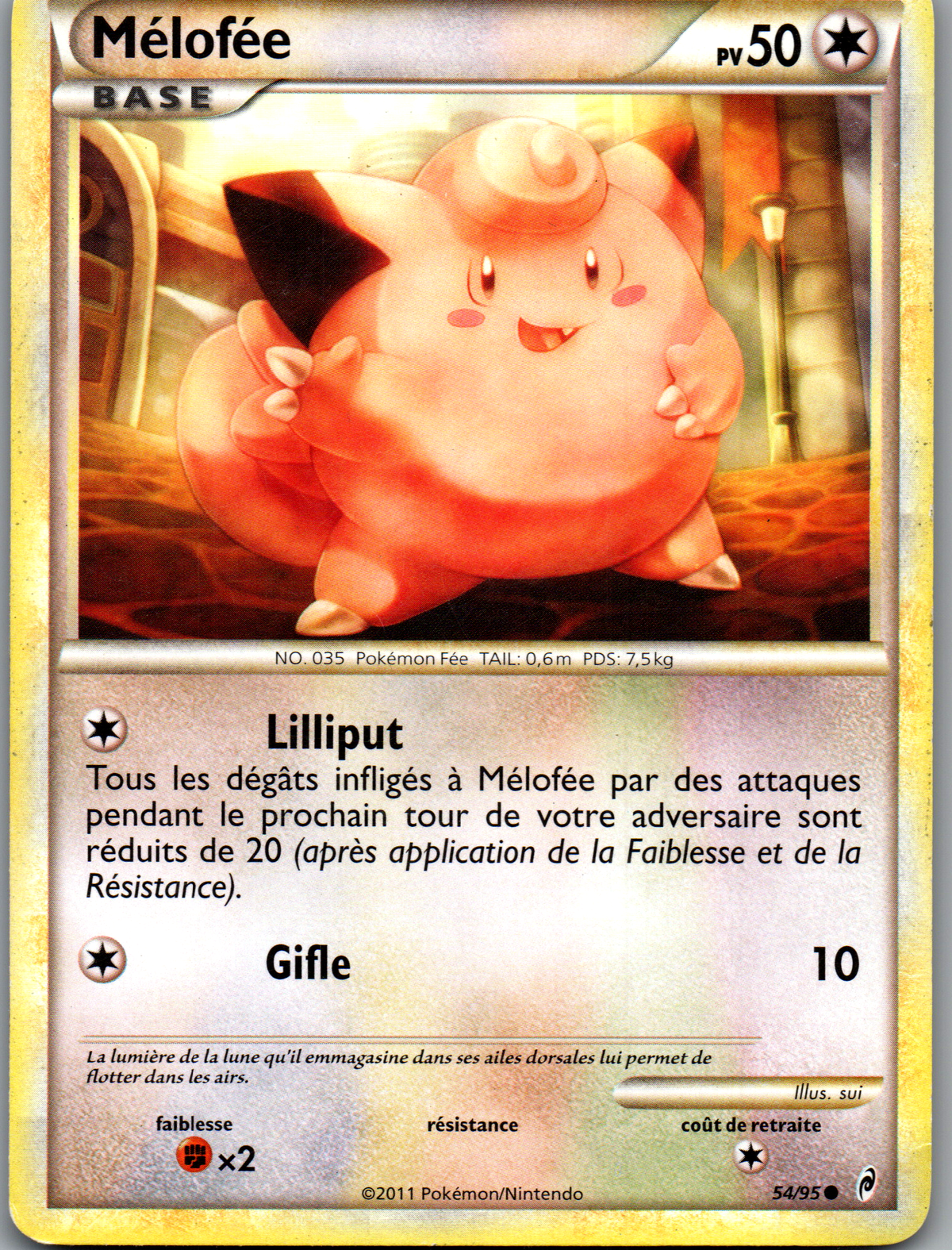 Mélofée (54/95) Commune Non Holo (Good)