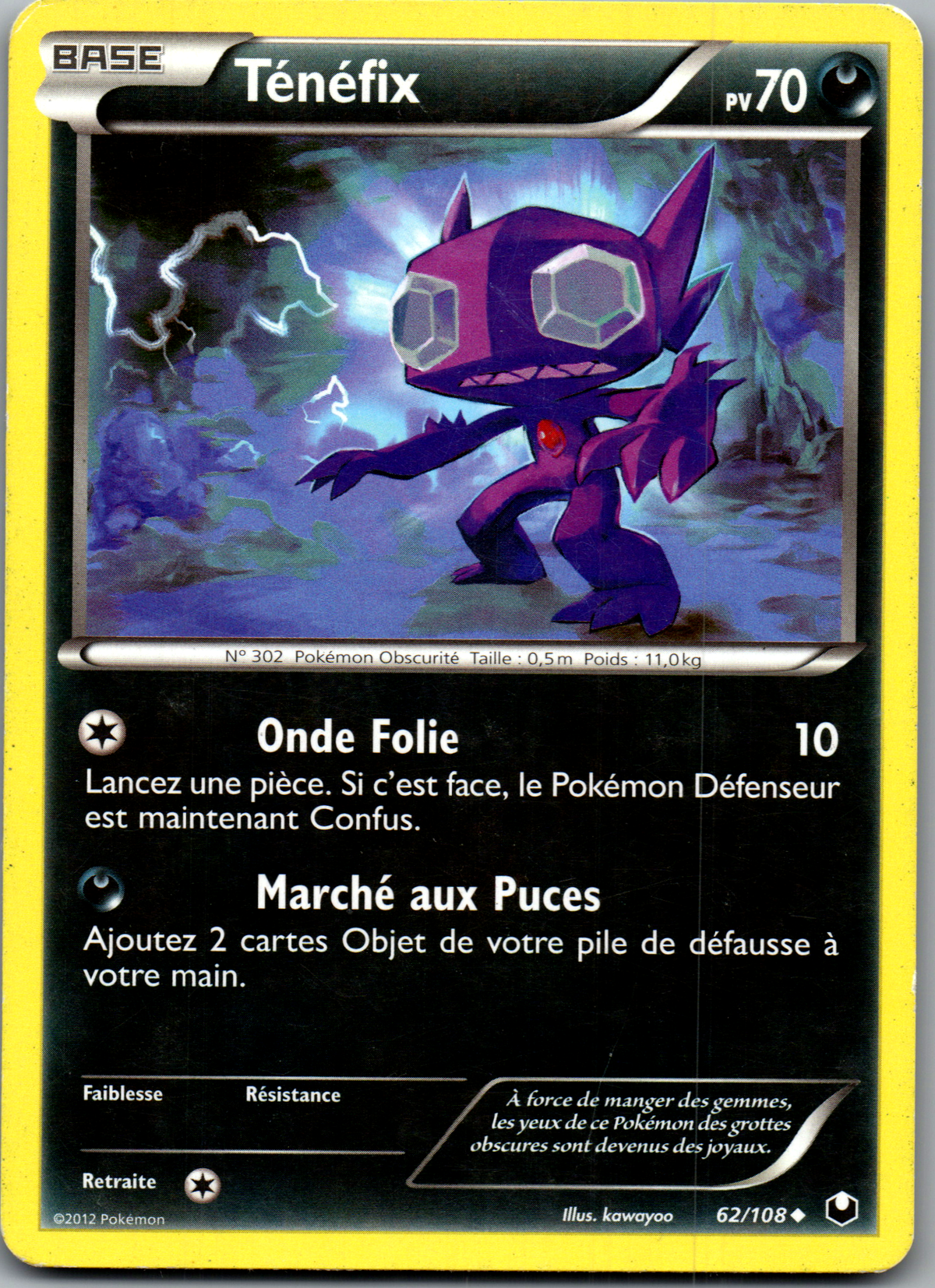 Ténéfix (62/108) Peu Commune Non Holo (Good)